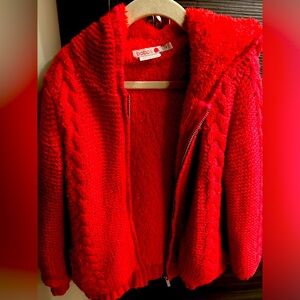 Girl’s Fleece lined sweater